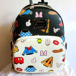 Loungefly  sensational 6 AOP outfits  mini backpac